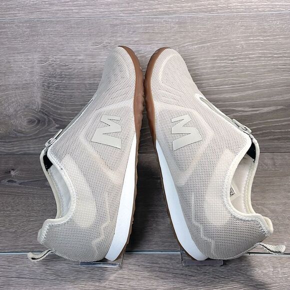 Merrell Civet Zip Silver Lining Argent Women’s Sz 8.5 Mesh Cream Tan Tennis Shoe - Picture 10 of 10